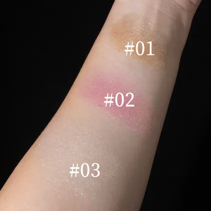 Custom Logo Glitter Highlighter Powder for Cosmetics
