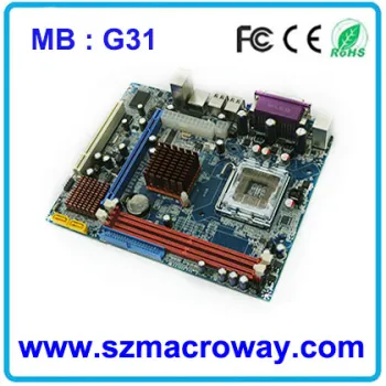 Full new oem motherboard G31 from macroway  