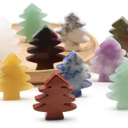 Yellow Jade Life of Tree for Home Decor Energy Meditation