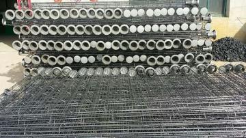 Bag type dust collector skeleton