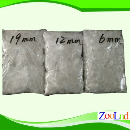 High Strength White Polypropylene fiber For Concrete Fiber