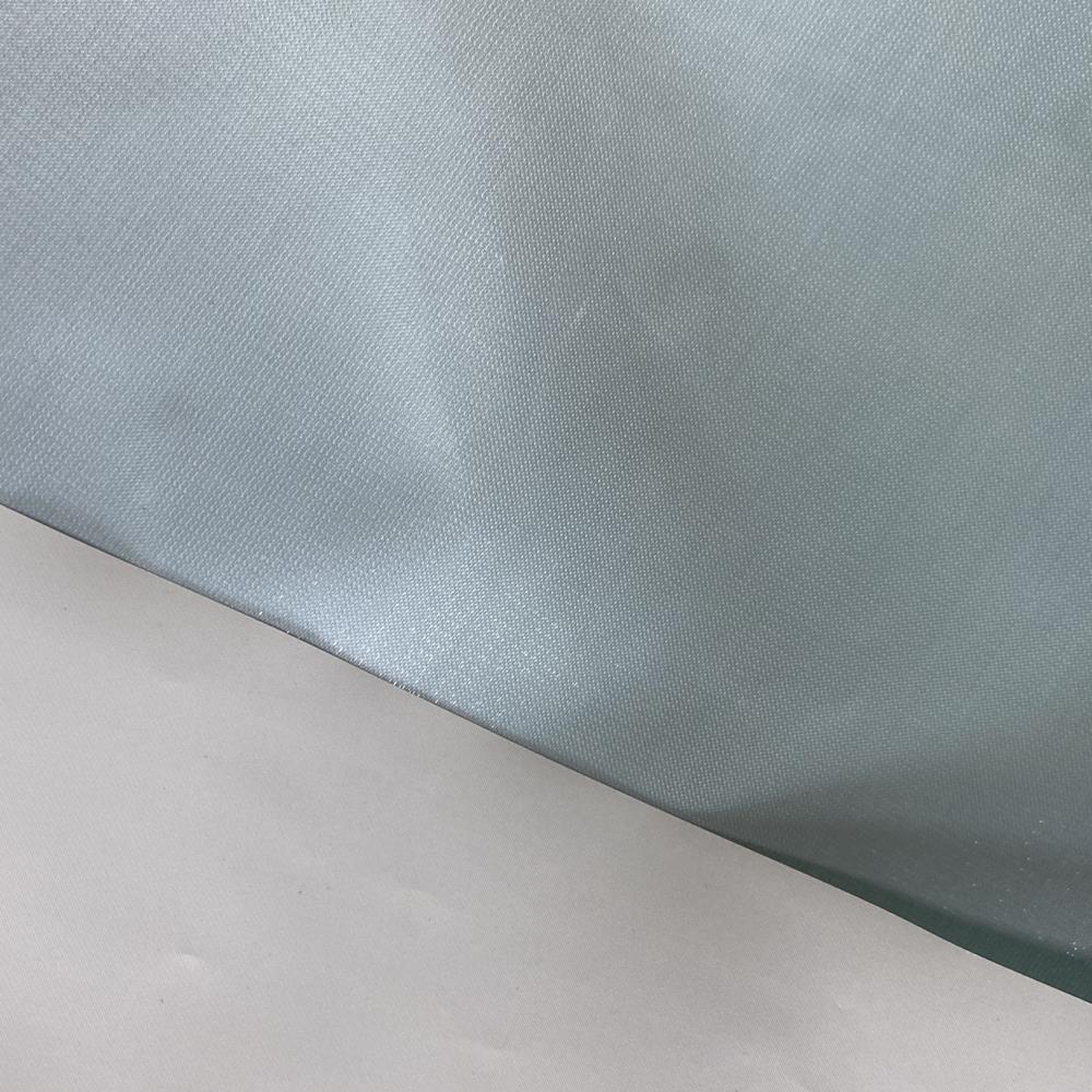 Shiny Satin Fabric With Pvc Coating