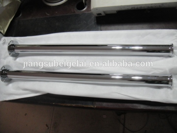 Bathroom freestanding pipe for shower tap brass shroud