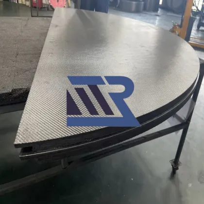 Combination hard felt door