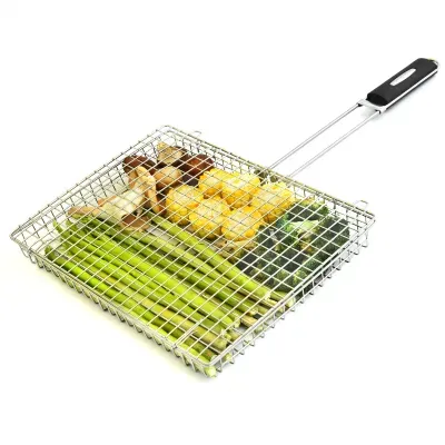 Camping Cooking Extra Large Outdoor Accessories Grill Basket