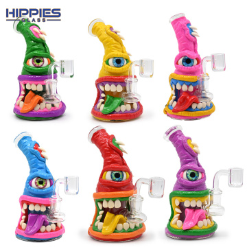 Monster 3D Monster DAB Rigs avec un démon de langue coloré