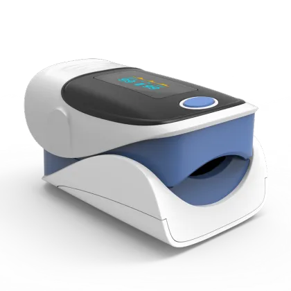 CE approved fingertip blood oxygen monitor
