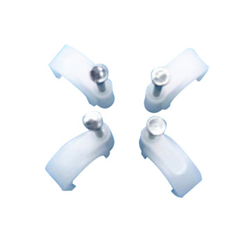 2024 Bestselling wysokiej jakości kółka do paznokci plastikowe klipsy kablowe - 10 mm/12 mm/14 mm
