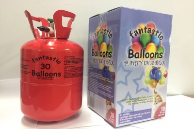 Einweg-Ballon-Helium-Zylinder