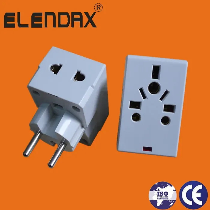 Adaptor Daya AC 2 Pin Eropa P7036L