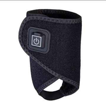 Electric Heated Neoprene Ankle Brace with Moxa Hot Compress for Foot Care and Physiotherapy