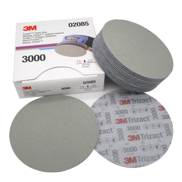 6 Inch Hook and Loop Foam Abrasive Disc for Car Paint Scratch Removal