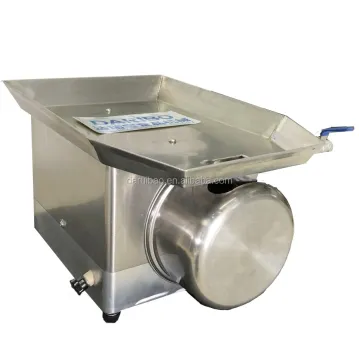 DARIBO Commercial Shrimp Skin Cutting Machine - High Capacity Prawn Back Opening Cutter