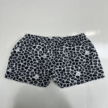 Leopard print dames strand shorts