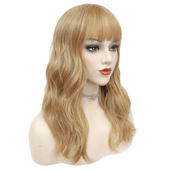 X-TRESS New Daily Best Quality Synthetic Hair Wig With Bangs High Temperature Fiber For Women Wig Machine Made Natural Hair Wigs