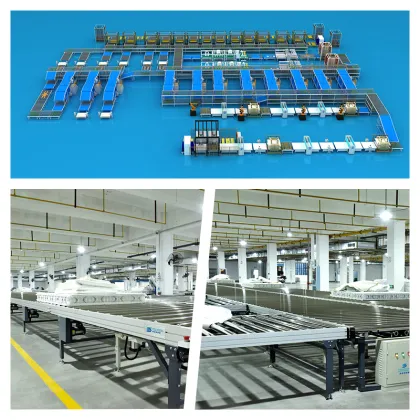STENBURG High-End Mattress Production: Spring Mattress and Bonnell Spring Machine Integration