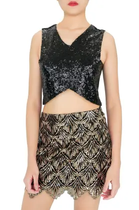 Alice Sequin Mini Skirt
