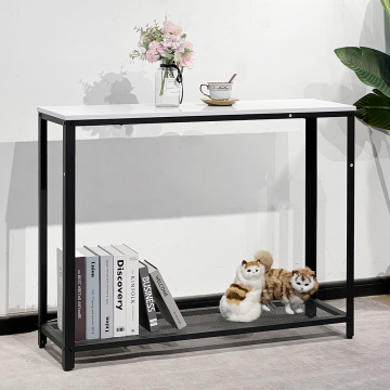 Rustic Wood Hallway Display Table