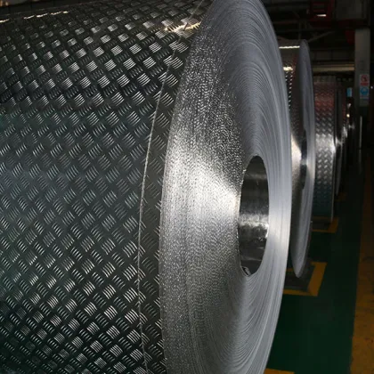 aluminum 1050 non slip aluminum coil 5-bars price