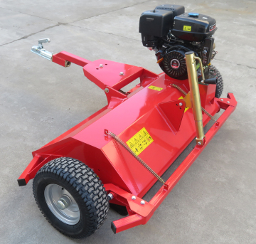 DIY Self-Powered Gasoline Grass Cutting Machine: Homemade ATV/Quad Flail Mower
