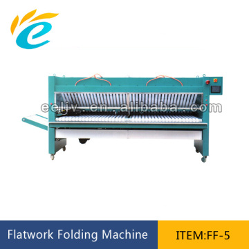 Commercial textile folding machines