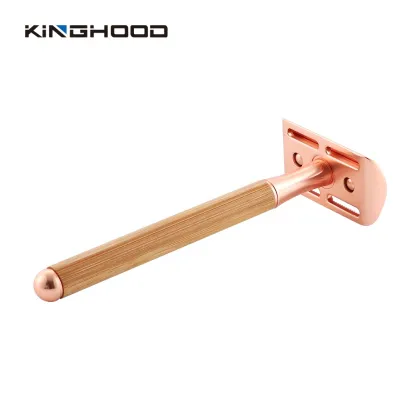Manual Zero Waste Bamboo Razor for Men: Eco-Friendly Safety Shaving Razor