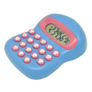 Cute Mushroom Shape Pocket Calculator for Children
