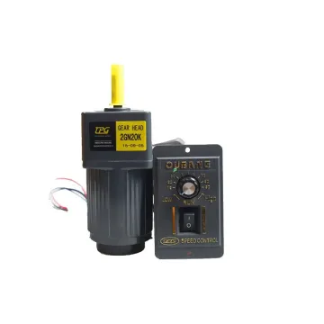 2IK6RGN-C 6W 220V AC Gear Motor with Speed Regulator: Adjustable Speed, Single Phase High Torque Asynchronous Motor