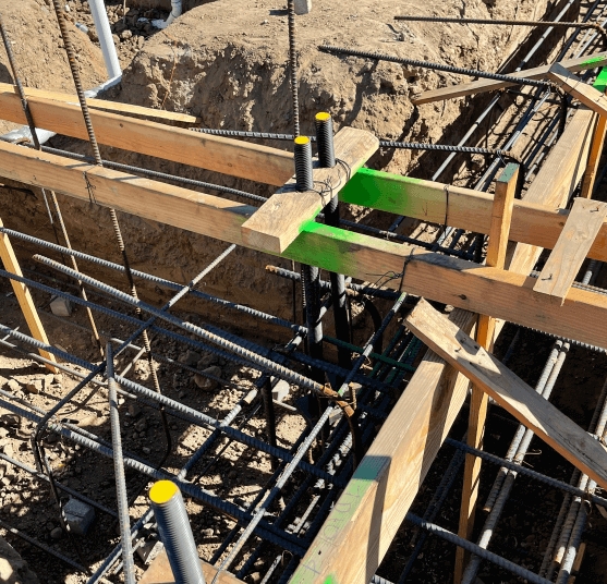 ASTM F1554 Grade 36 55 105 Anchor Bolt Application