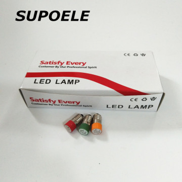 CE RoHS 10mm E10 Mini LED Bulb 230V AC/DC