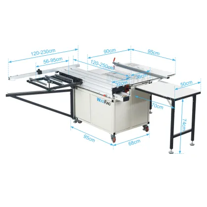 Wood Table Saw Machine for Panel Saw of Wood Based Panels
