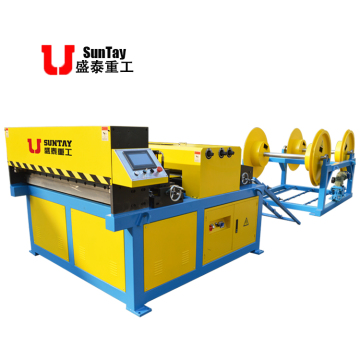 AML-II-1250 Auto Air Duct Production Line med Electric Decoiler
