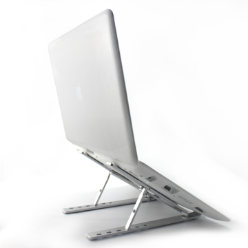Soporte para portátil para escritorio ajustable plegable ergonómico