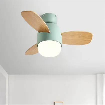 Nordic Modern LED Ceiling Fan with Light