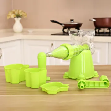 Good Quality Small Size Ajustable Spead Plasitc Meat Grinter/Chopper with Moving Handle