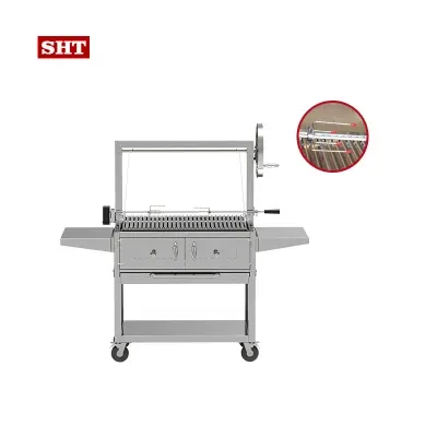 Stain-Resistance Outdoor Kitchen BBQ Grill Mongolian Barbecue Grill Charcoal Grill