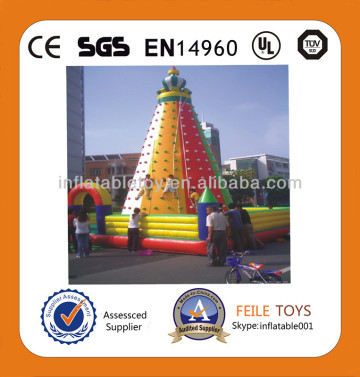 inflatable water rock climbing wall/inflatable rock climbing wall /inflatable climbing wall