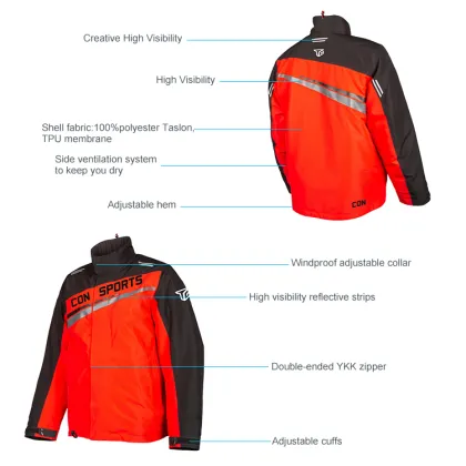 Waterproof Ski Doo Snowmobile Jacket for Winter Outdoor Cycling