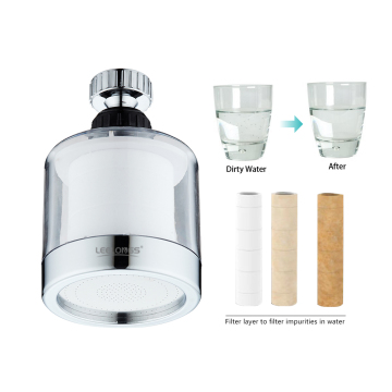 Kitchen Filter Faucet Head with PP Cartridge for Water Impurity Removal