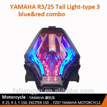 12V LED R3 R25 Stop Lamp Light Integrated Brake Light and Turn Signal