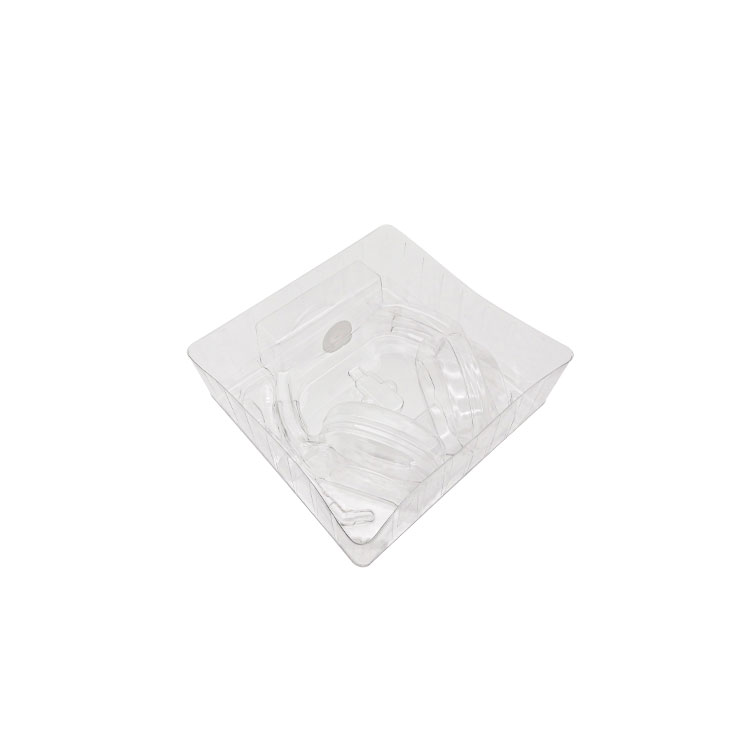 Custom clear PET plastic blister tray with lid