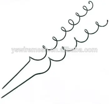 low carbon steel tomato support spiral wire