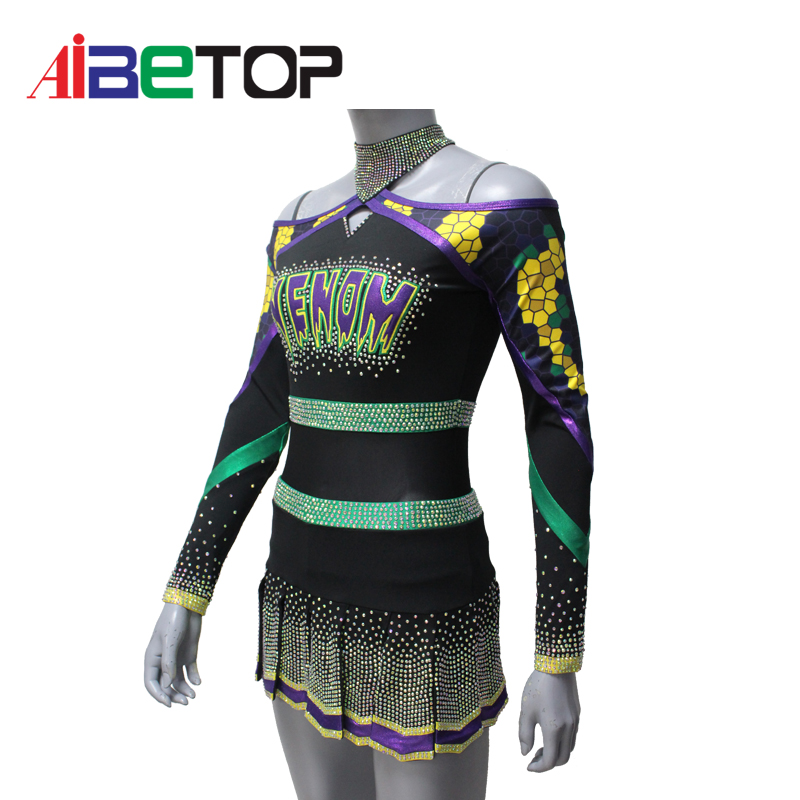 Custom High Quality Girl Youth Women Cheer Apparel Cheer Uniforms5
