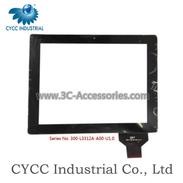 Tablet PC Touch Screen Digitizer Replacement Parts Series No.300-L3312A-A00-U1.0