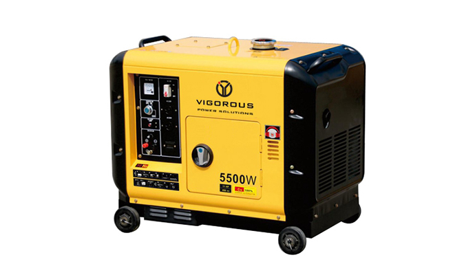 9KW Silent Commercial Diesel Power Generators For Sales