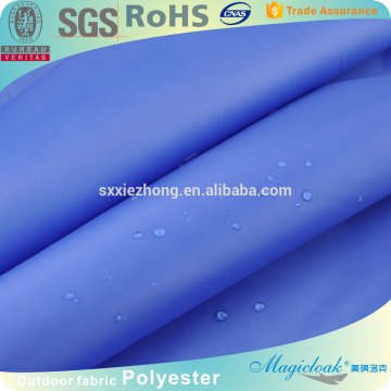 75D 190T taffeta with PU 1800mm for camping tent using.