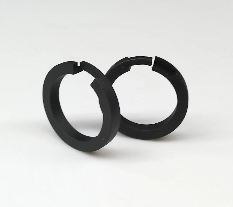 PTFE + carbon fiber + molybdenum disulfide
