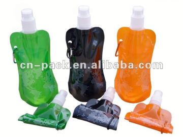 Plastic foldable water bag