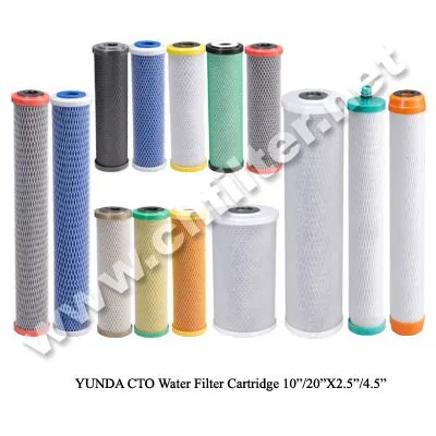 Activated Carbon Block Water Filter Cartridge