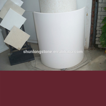White crystallite column,Nano White stone